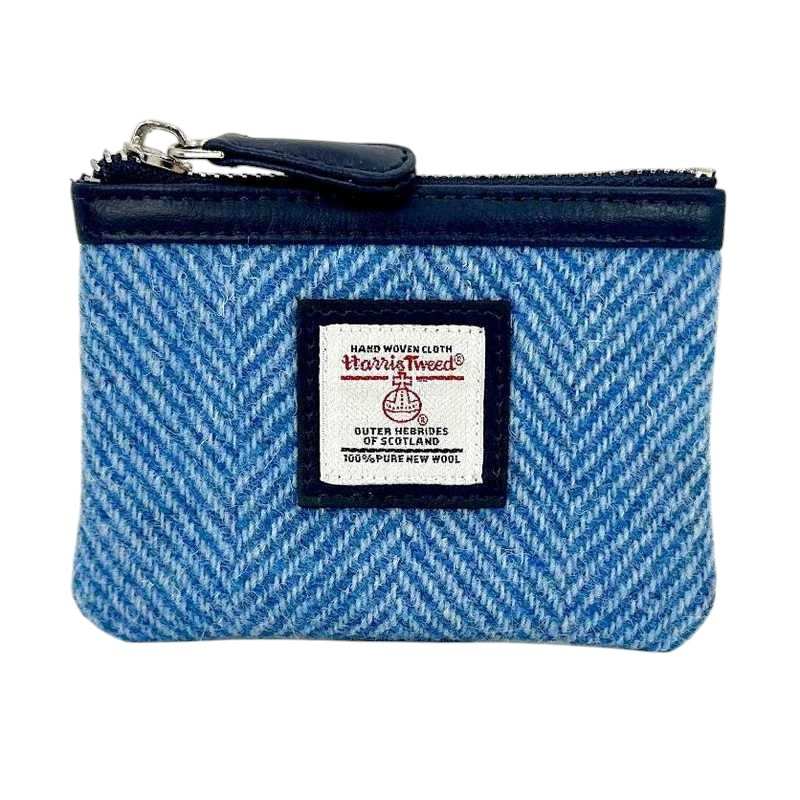 Maccessori Sky Blue Herringbone Coin Purse CB3026-1904C5 front