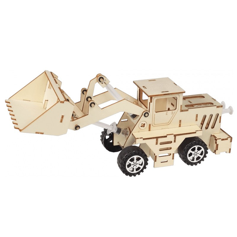 Make Your Own Hydraulic Digger Truck Kit 29212 completed