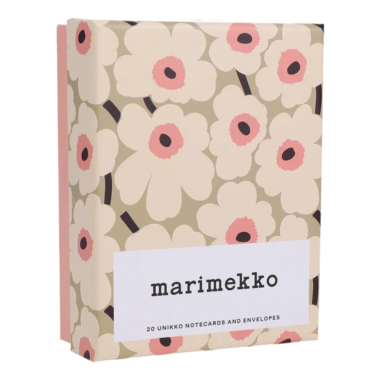 Marimekko Notecards (Pastels) angled
