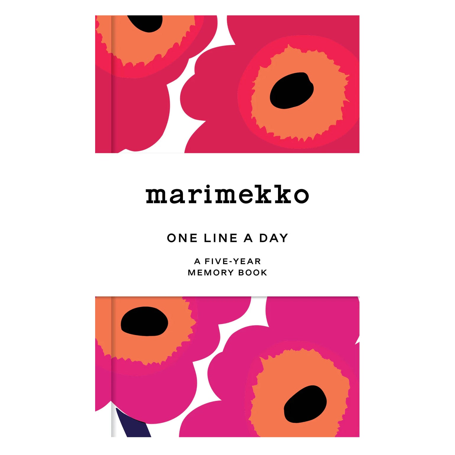 Marimekko One Line A Day Five-Year Book Red front
