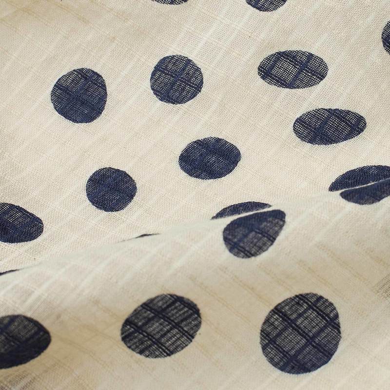 Masai Aurelisse Spot Scarf Fog 1012002-1005P fabric detail