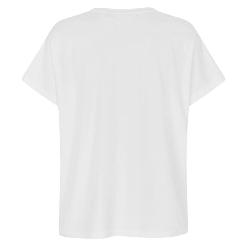 Masai Clothing Badu V-neck Top White 1011891-1000S rear