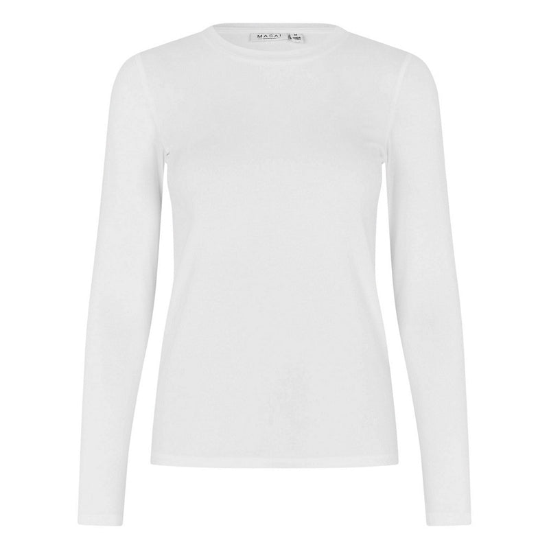 Masai Clothing Bellarim Long-sleeved Top White 1011873-1000S front