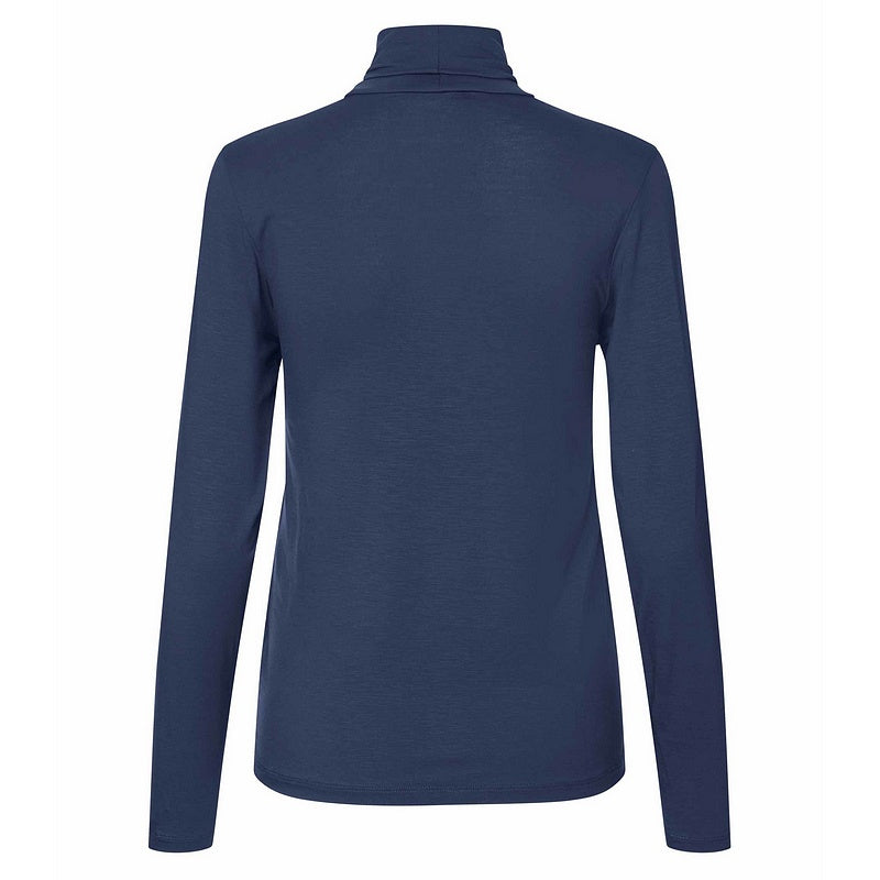Masai Clothing Brooklyn Jersey Long-sleeved Top Dress Blue 1011885-2084S rear
