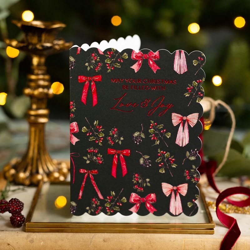 May Your Chrimstas Be Filled With Love & Joy Card BE16 lifestyle