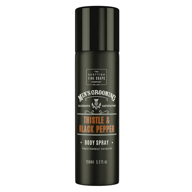 Men's Grooming Thistle & Black Pepper Body Spray