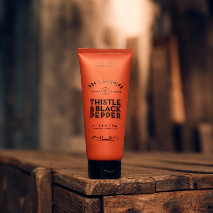 Men's Grooming Thistle & Black Pepper Hair & Body Wash