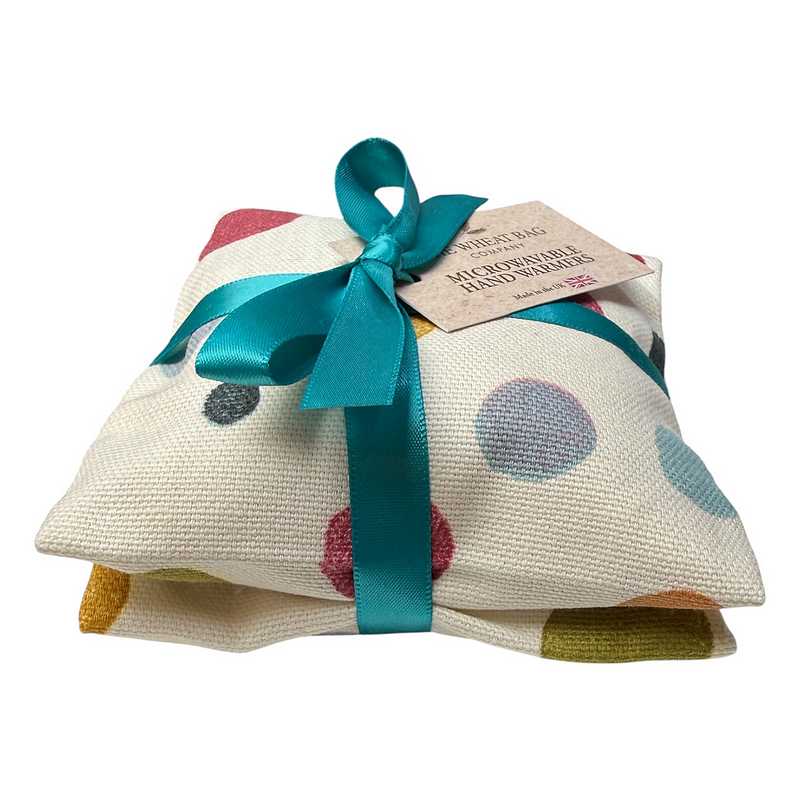 Microwavable Wheatbag Handwarmers Multi Spots side