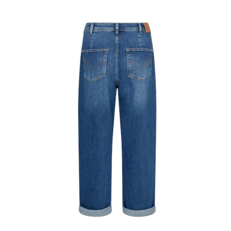 Mos Mosh Clothing Sandie Comfort Jeans Blue 180980 back