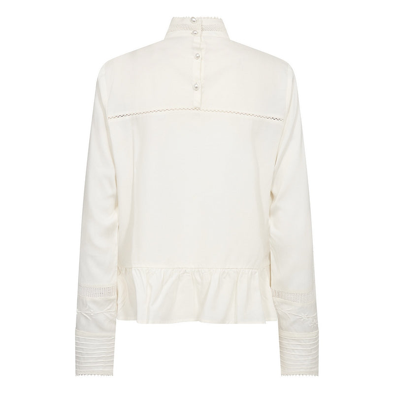 Mos Mosh Fenjo Blouse Ecru 183250-180 rear