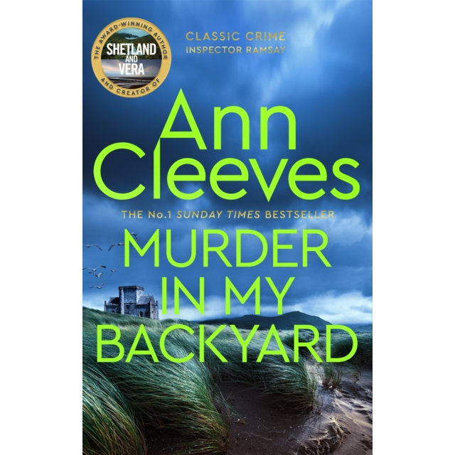 Murder in My Backyard by Ann Cleeves Paperback