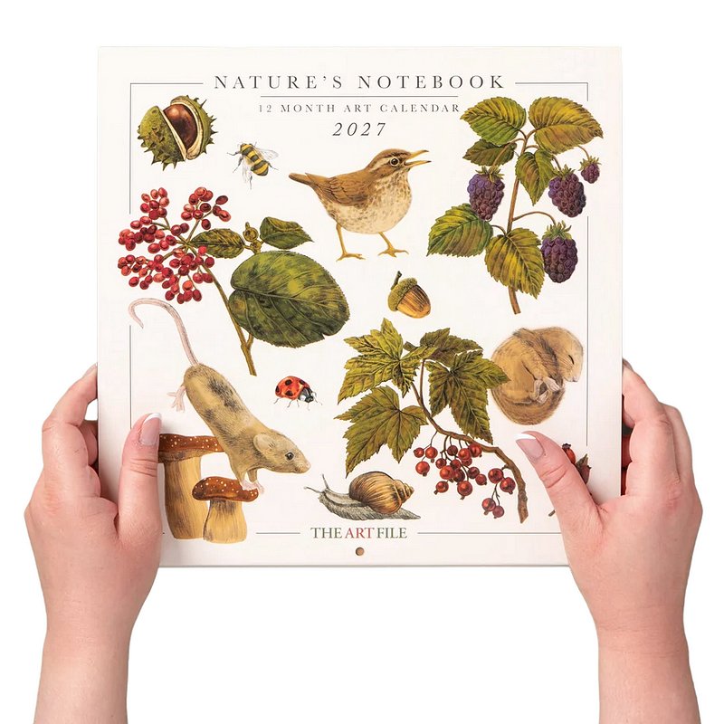 Nature's Notebook Wall Calendar 2027 CAL20 in ands