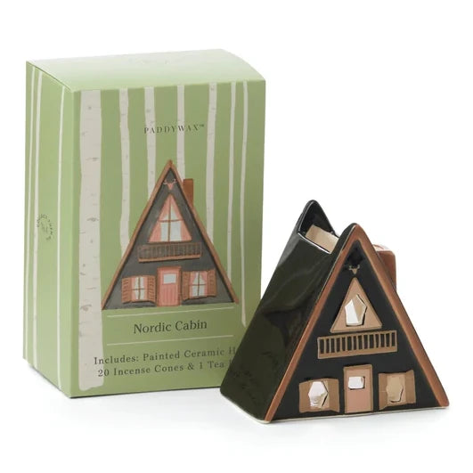 No 1 Nordic Cabin Style Incense & Tea Light Holder IN0022EU main