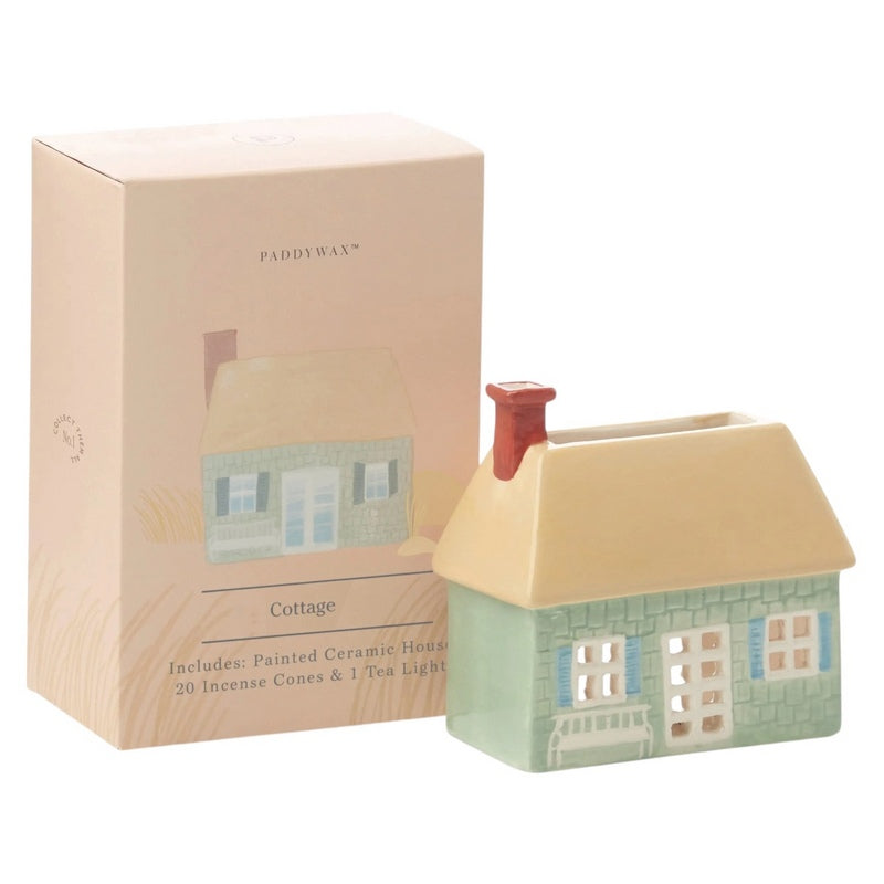 No 4 Country Cottage Style Incense & Tea Light Holder main