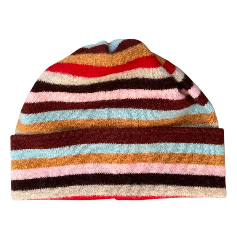 Old School Beauly Knitwear Highland Sunset Hat front