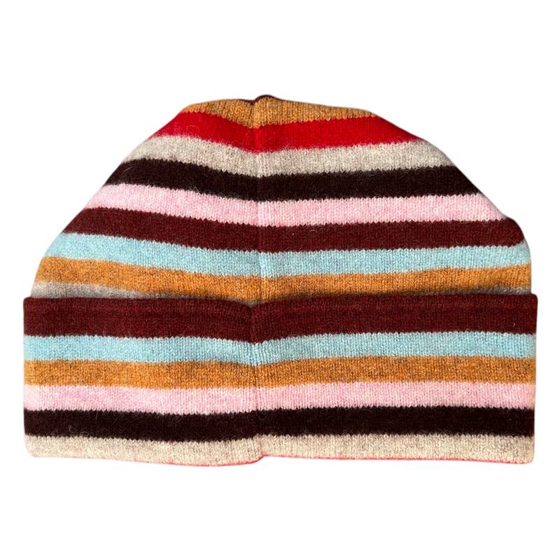 Old School Beauly Knitwear Highland Sunset Hat rear