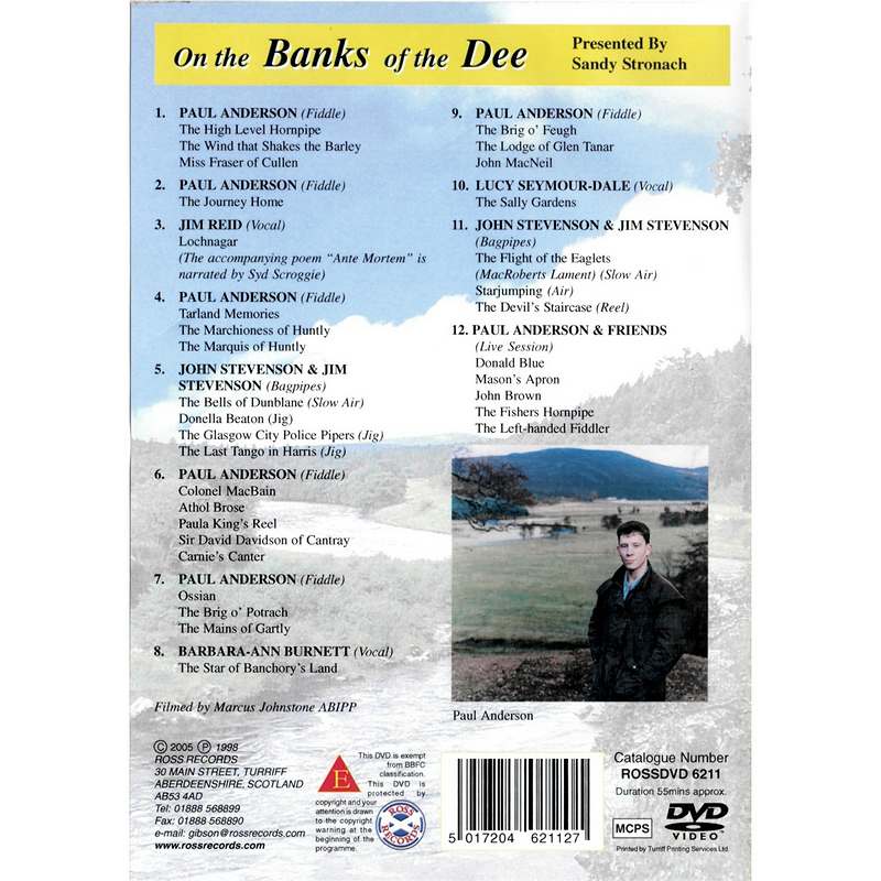 On The Banks Of The Dee DVD ROSSDVD6211 rear