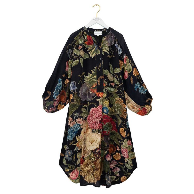 One Hundred Stars Darcy Dress Primula Black on hanger