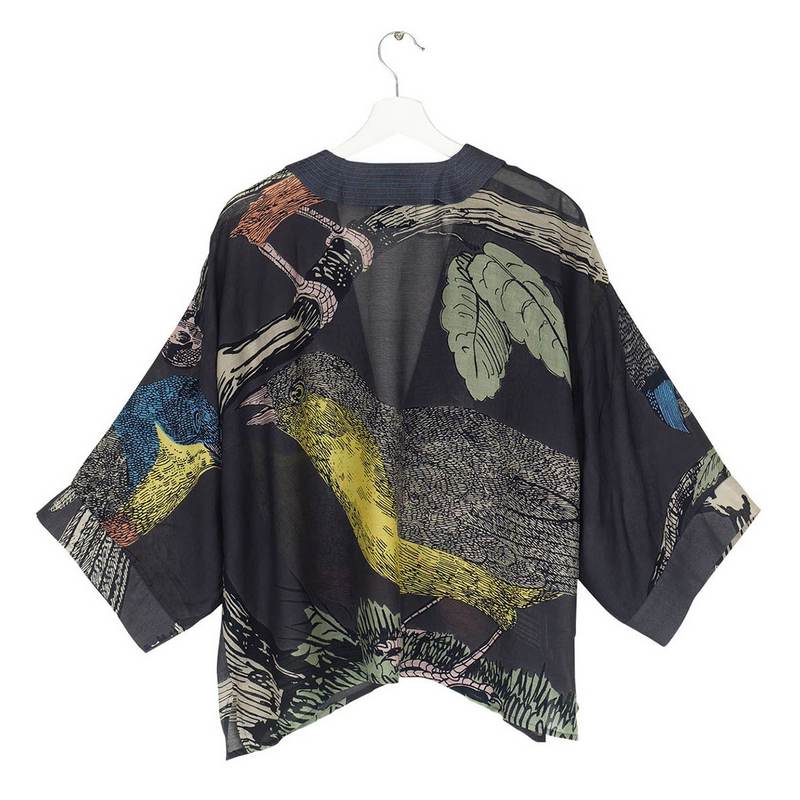 One Hundred Stars Kimono Bird Ink KIMBIRINK back