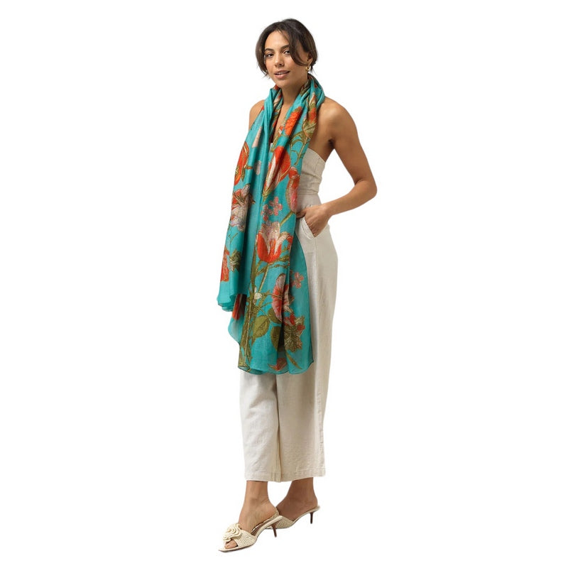 Scarf Tulip Blue