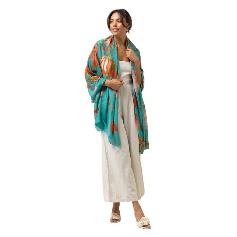 Scarf Tulip Blue