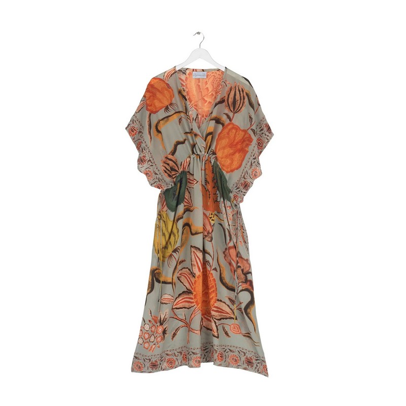 One Hundred Stars String Dress Joy Grey DSTJOYGRN front