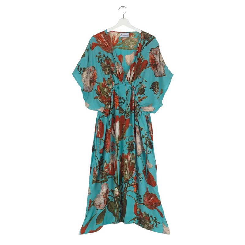 One Hundred Stars String Dress Tulip Blue DSTTULBLU on hanger