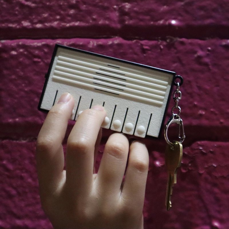 On the Go Mini Piano Keyboard Keychain US232 lifestyle