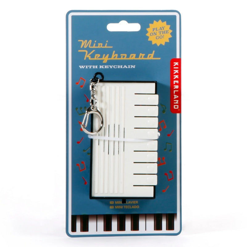 On the Go Mini Piano Keyboard Keychain US232 package