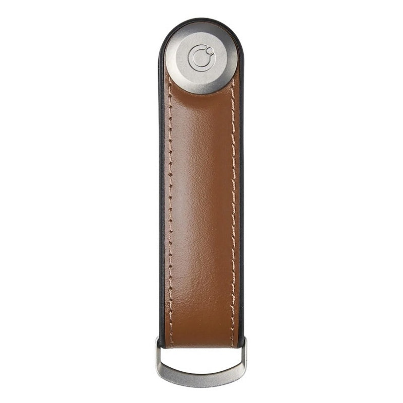 Orbitkey Key Organiser Hybrid Leather Acorn front