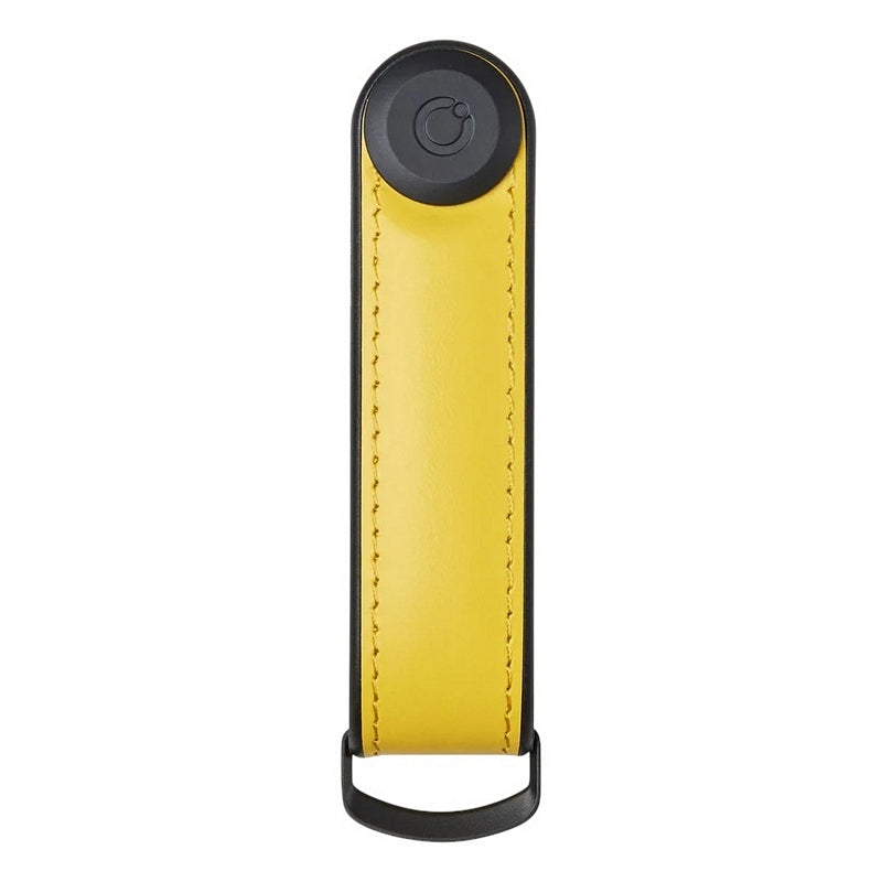 Orbitkey Key Organiser Hybrid Leather Solar Yellow front