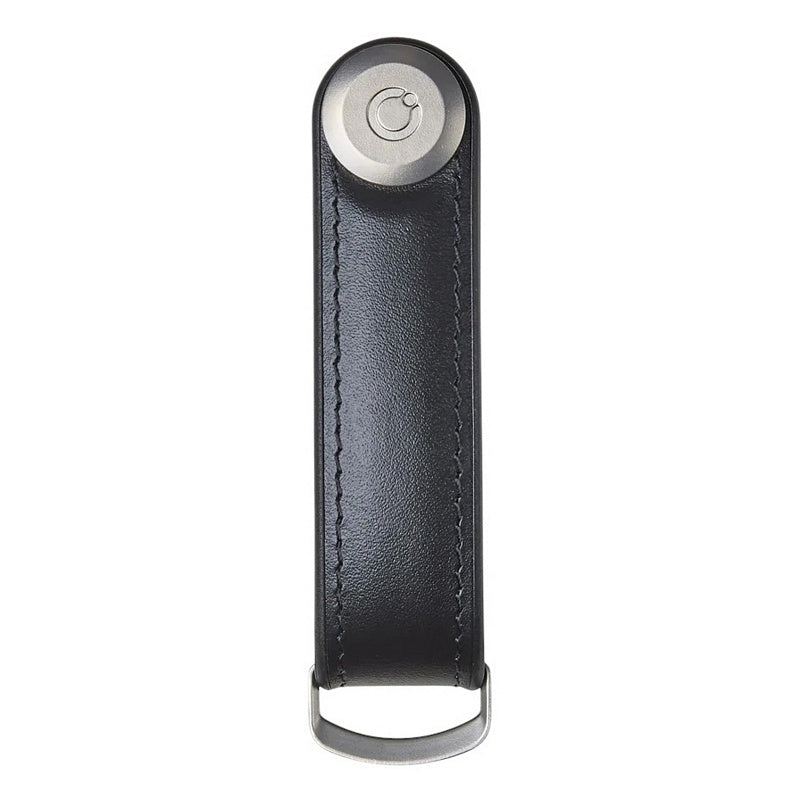 Orbitkey Key Organiser Hybrid Leather in Black front