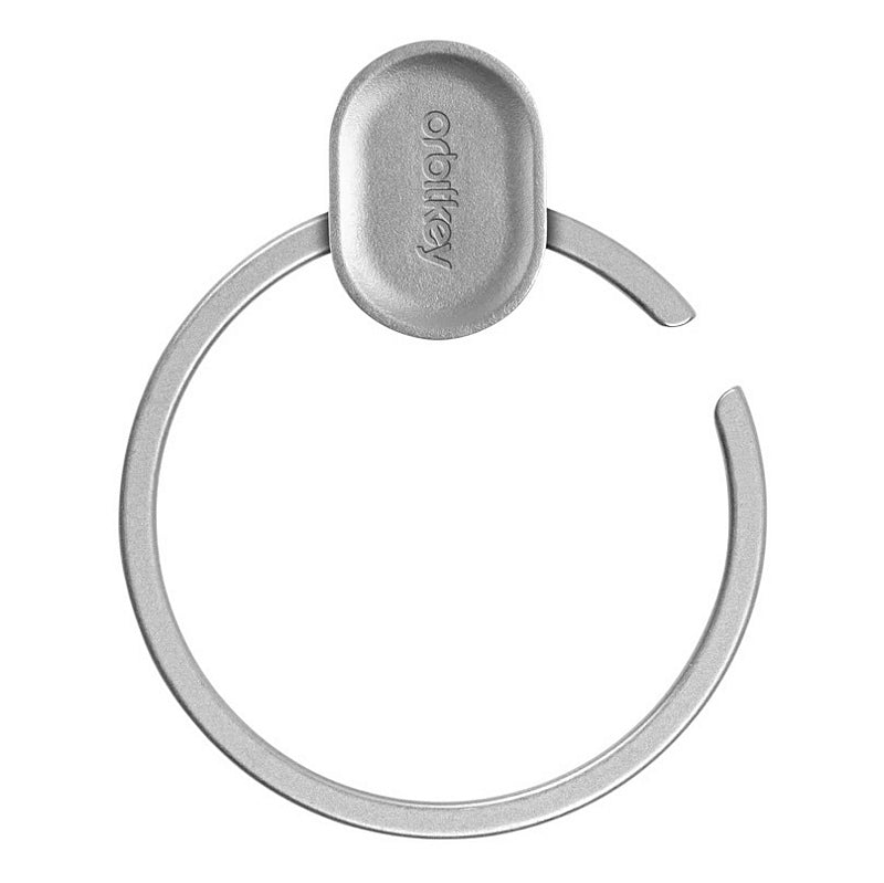 Orbitkey Quick Release Ring in Silver open