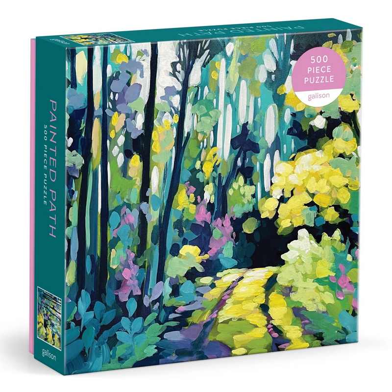 Painted Path 500 Piece Jigsaw Puzzle box front