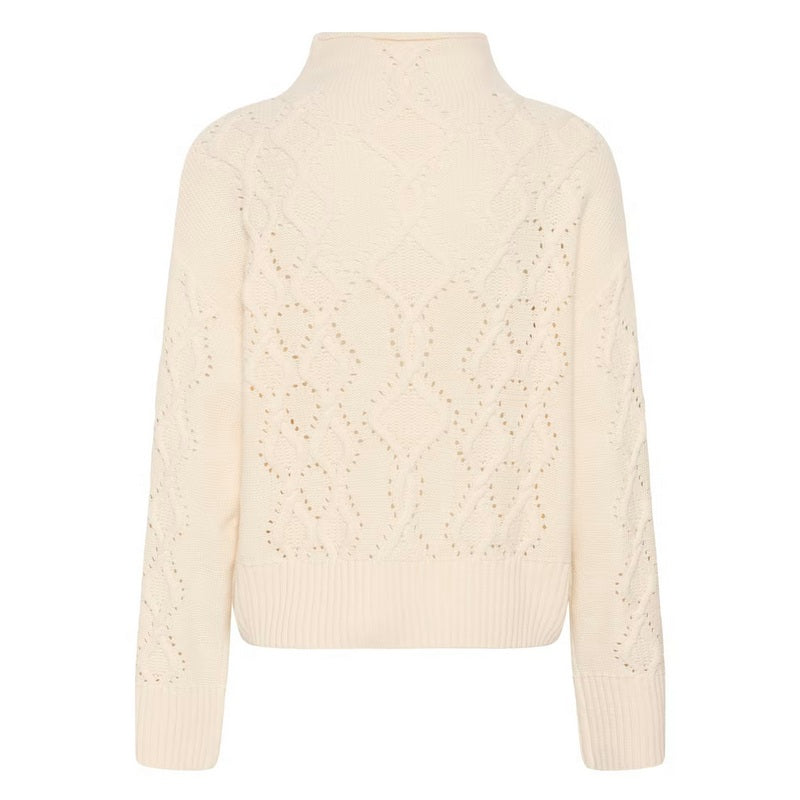 Part Two Clothing Charnel Pullover in Whitecap Grey rear