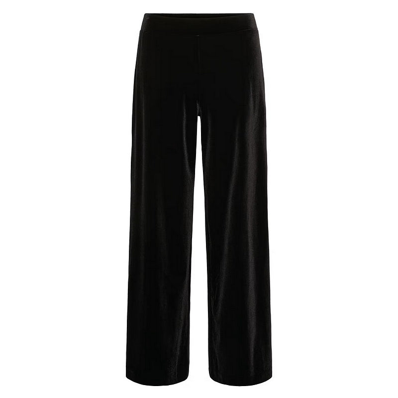 Part Two Clothing Dhanyo Velvet Trousers Black front