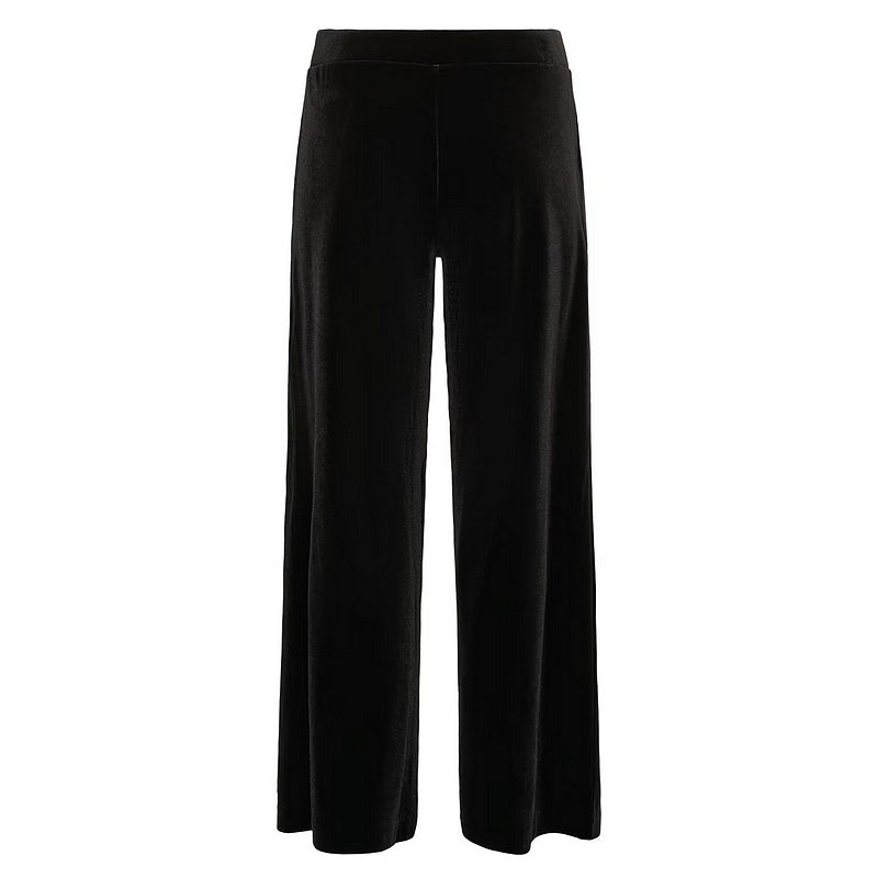Part Two Clothing Dhanyo Velvet Trousers Black rear