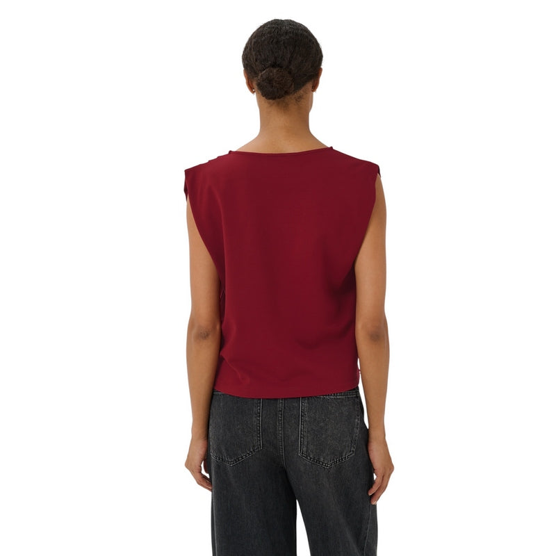 Part Two Clothing Divya T-Shirt Biking Red 30310980-191650 on model rear
