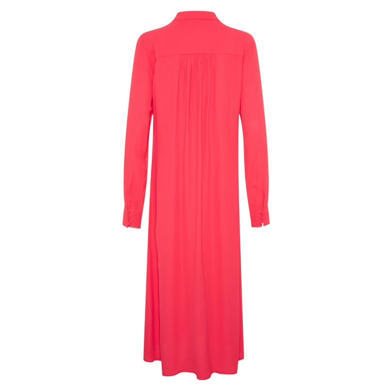 Part Two Clothing Nannali Dress in Bittersweet Red rear