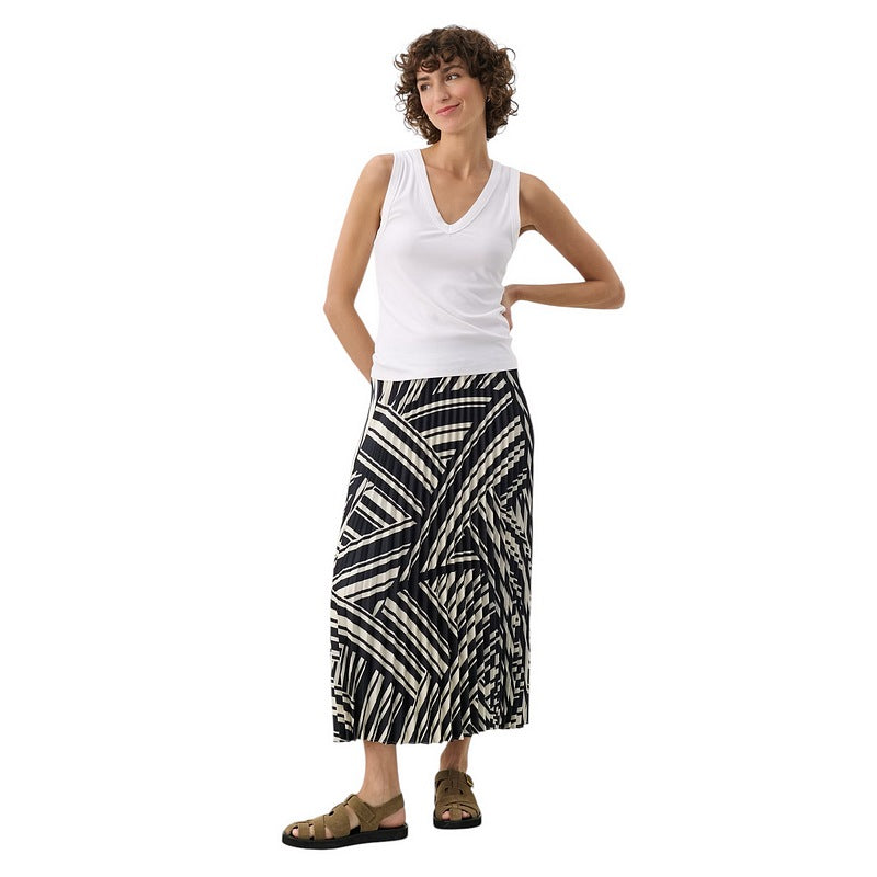 Part Two Clothing Nikkia Vest Top in Bright White on model main