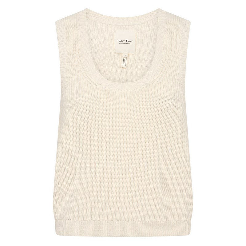Part Two Clothing Nirmala Tank Top Eggnog front