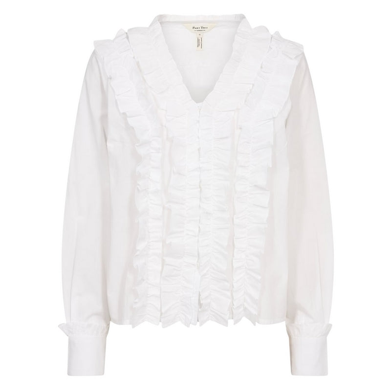 Part Two Clothing Noella Organic Cotton Shirt Bright White front