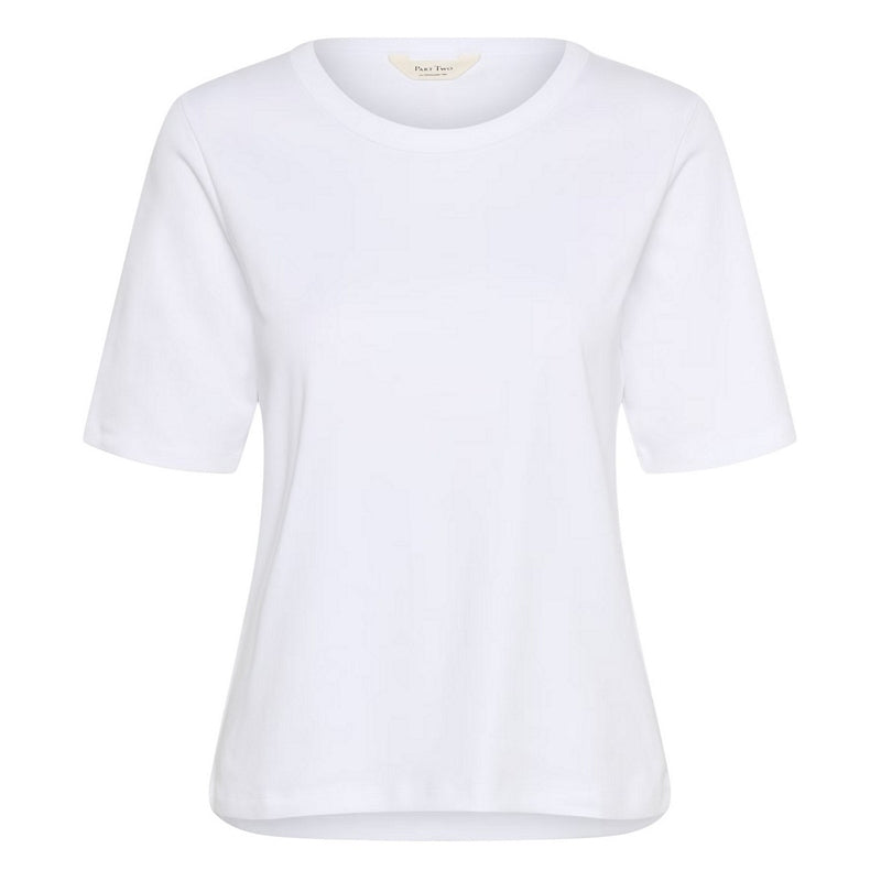 Part Two Clothing Ratana Cotton T-Shirt Bright White 30309870-110601 front