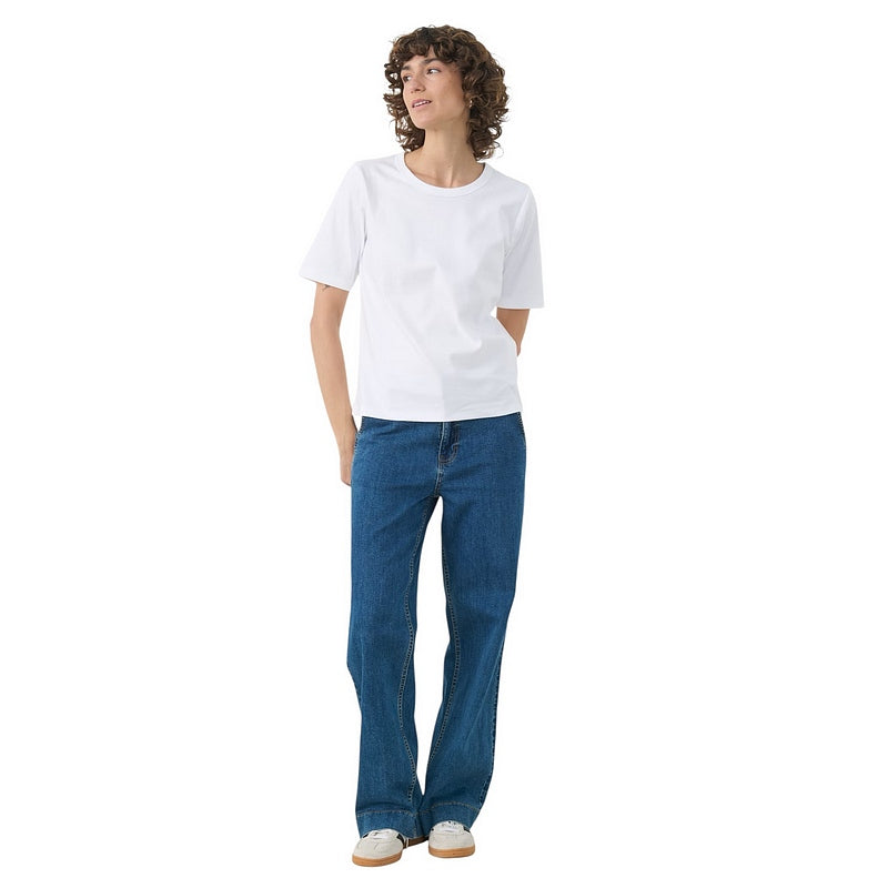 Part Two Clothing Ratana Cotton T-Shirt Bright White 30309870-110601 on model main