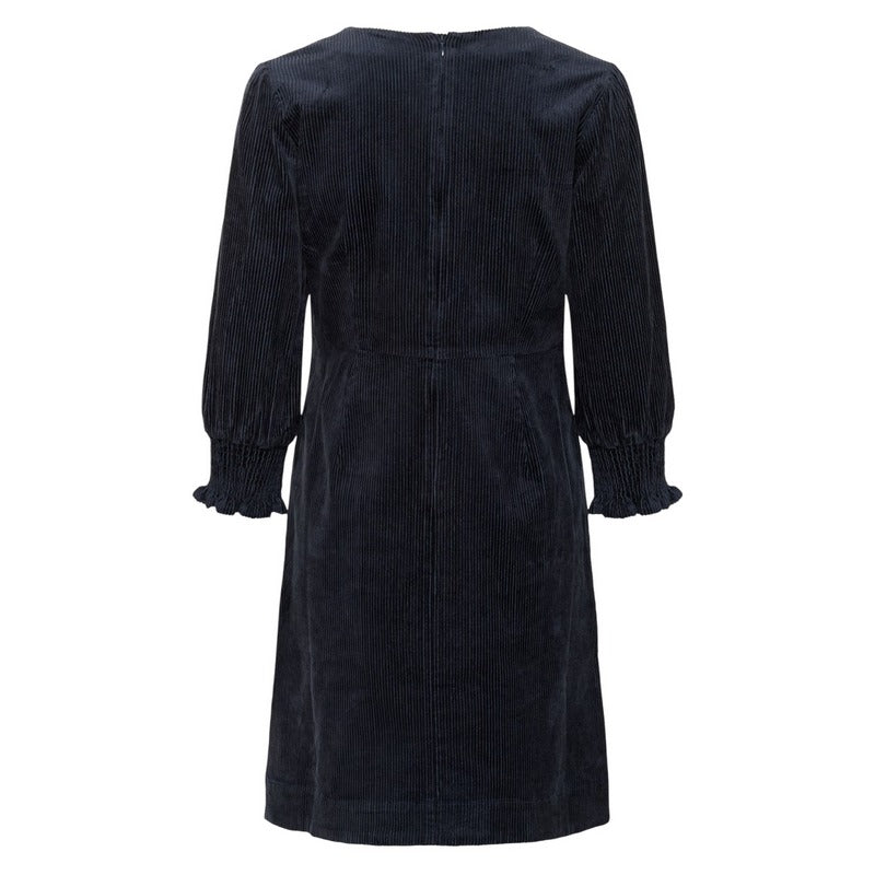Part Two Clothing Shaulii Cord Dress Dark Navy rear
