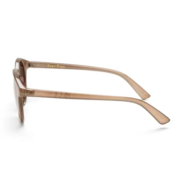 Part Two Nino Sunglasses Mocha Meringue side
