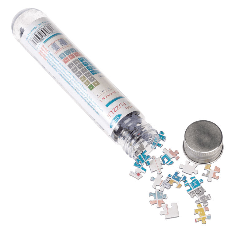 Periodic Table 150 Piece Mini Puzzle In A Tube 28956 open