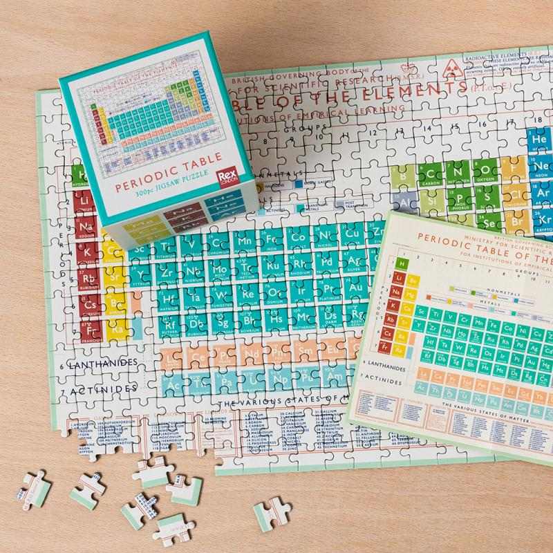 Periodic Table 300 Piece Jigsaw Puzzle lifestyle