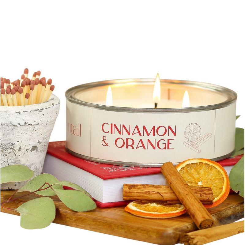 Pintail Candles Cinnamon & Orange Triple Wick Tin main