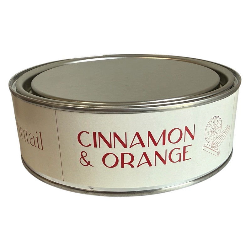 Pintail Candles Cinnamon & Orange Triple Wick Tin front